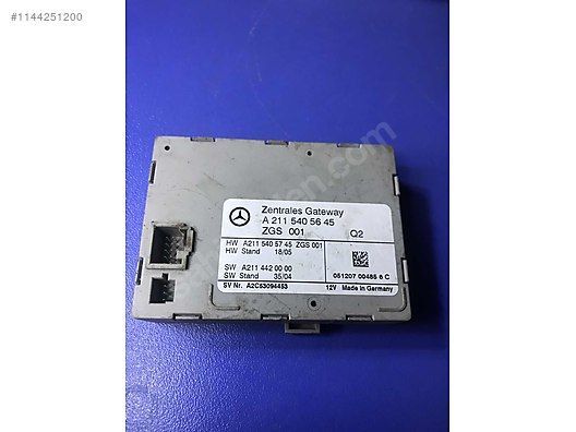 (448)MERCEDES CLS C219 Ağ Geçidi Kontrol Ünitesi A2115405645