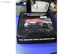 (470)Karbon Fiber Led Spoiler işıklar 130CM Spoiler