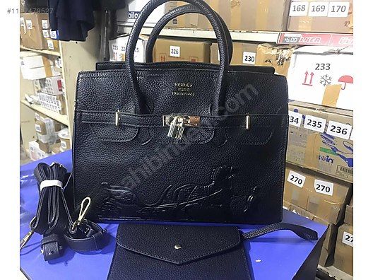 (A347) HERMES PARIS Kadın Omuz AskıLı El Çantası