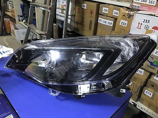 (496)Opel Astra J 2012-2016 Ön Far SOL TYC 20-12192-05-2