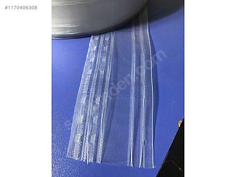 (A386) Şeffaf S Pile Perde Ekstraforu 9.5cm
