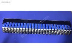 (A408) CANARE 24DV 1U 24 NORMALED VİDEO PATCH PANELİ
