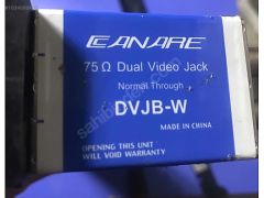 (A408) CANARE 24DV 1U 24 NORMALED VİDEO PATCH PANELİ