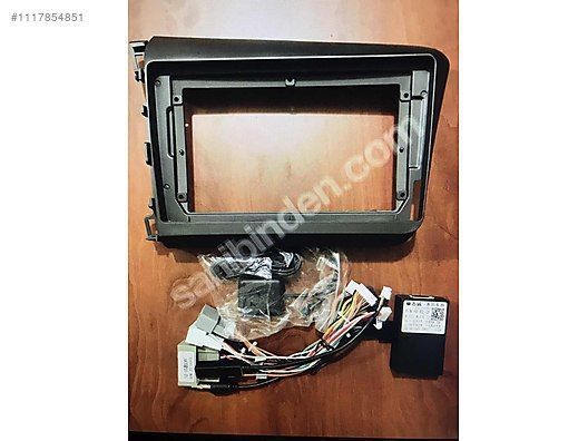 (23)  16 PIN Android güç kablosu adaptörü Canbus Box Honda Civic