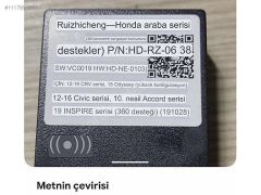 (23)  16 PIN Android güç kablosu adaptörü Canbus Box Honda Civic