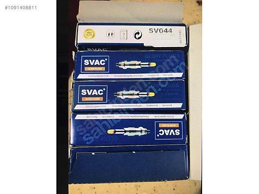 (52)Svac SV044 Kızdırma Bujisi Focus-Fıesta-Mondeo-Connect (4'lü Kutu)
