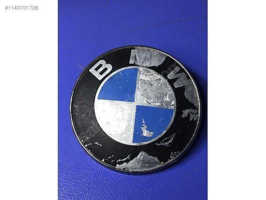 (387) BMW Yuvarlak Kaput Amblemi 82mm OEM 51 14-8132375