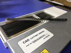 CAD kesme bıçakları HSS KNIVES NG08-02-05W2.5(1) 10 adet