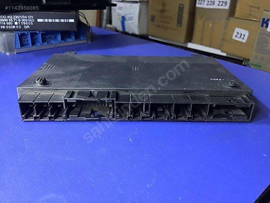 (417) BMW 5 Serisi Koltuk Kontrol Modülü 61.35-6 927 314 01