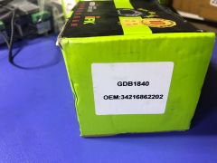 (1042) BMW ARKA FREN BALATASI F10-F11-F18-F25-F26 34216862202