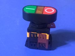 (A504) APBB-22/25N LED Işıklı Çift Buton Anahtarı