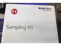 (809)Mobil Serv Yağlayıcı Yağ Analizi Numune Kiti Kırmızı Kapak