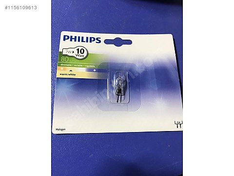 (A117)Philps Phılıps Halojen Kapsul Ampul Caps 7W G4 12V cl 1bc/