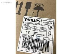 (A117)Philps Phılıps Halojen Kapsul Ampul Caps 7W G4 12V cl 1bc/