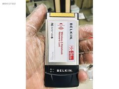 (A120)Dizüstü Bilgisayar Ağ Kartı Belkin Kablosuz G F5D7010