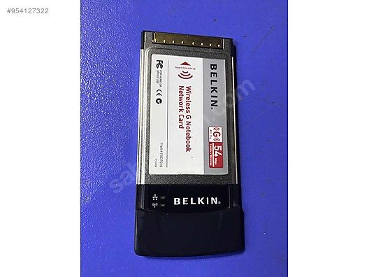 (A120)Dizüstü Bilgisayar Ağ Kartı Belkin Kablosuz G F5D7010