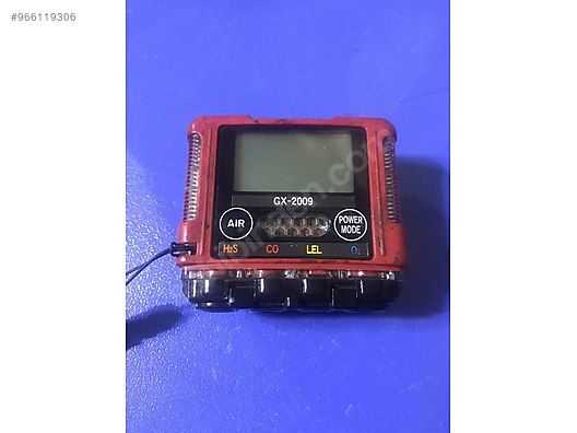 (A37) Riken Keiki GX-2009 kişisel çoklu gaz dedektörü