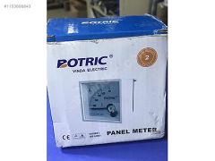 (A41) Analog Voltmetre montaj AC 0-500V,Gerilim Ölçer Kare Panel