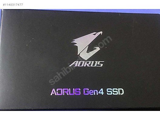 (A52) Gigabyte Aorus Gen4 GP-AG41TB 1TB M.2 SSD Disk