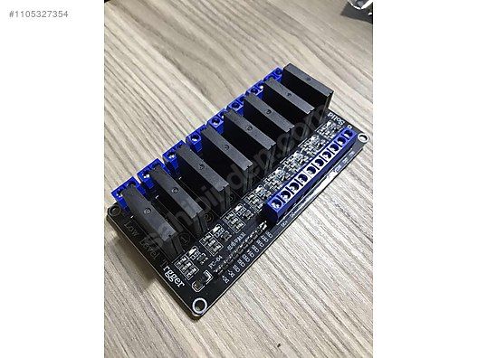(A247) 5V - 8 Kanal Solid State Röle Kartı (5V 2A)