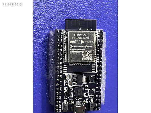 (A249) ESP32-WROOM-32D Wifi Bluetooth Geliştirme Modülü