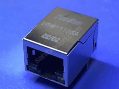 (A256) RJ45 HR911105A Hanrun Trafolu Ledli Ethernet Bağlantı Sok