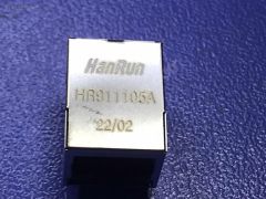 (A256) RJ45 HR911105A Hanrun Trafolu Ledli Ethernet Bağlantı Sok