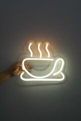 Kahve Kupası Neon