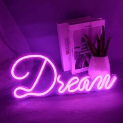 Dream Yazılı Neon Led