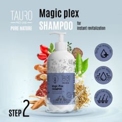 Pure Nature Magic-Plex, köpekler ve kediler için tüy onarıcı şampuan, 400 ml