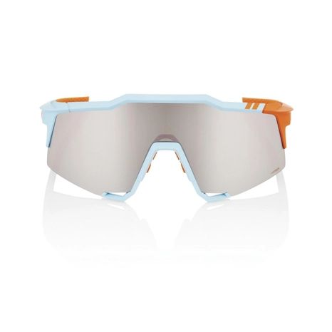 100% Speedcraft - Soft Tact Two Tone - Hiper Silver Mirror Lens Gözlük