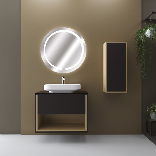 Rio 80 Cm Mdf Lam Banyo Dolabı