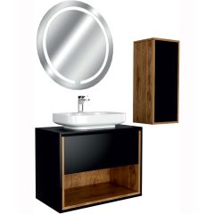 Rio 80 Cm Mdf Lam Banyo Dolabı