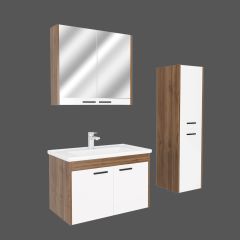 Lila 65 Cm Mdf Lam Banyo Dolabı