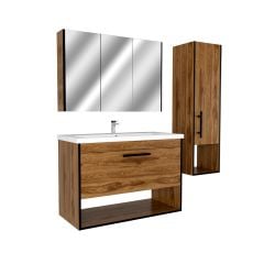 Pandora 100 Cm Mdf Lam Banyo Dolabı