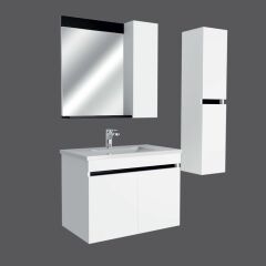 Lale 55 Cm Mdf Lam Banyo Dolabı