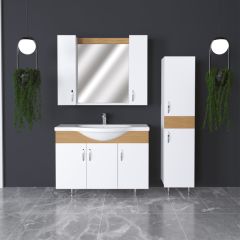 Akasya 65 Cm Mdf Lam Banyo Dolabı