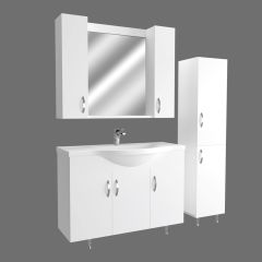 Akasya 65 Cm Mdf Lam Banyo Dolabı