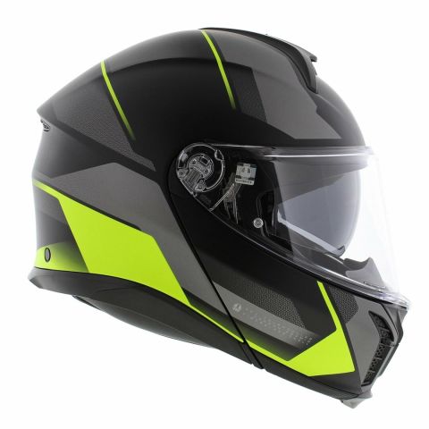 Casco Da Moto Modulari AGV TouModular | Nero Giallo