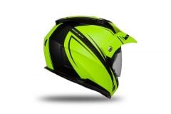 Casco Da Moto Cross Uomo UFO AIRES HE179 | Verde