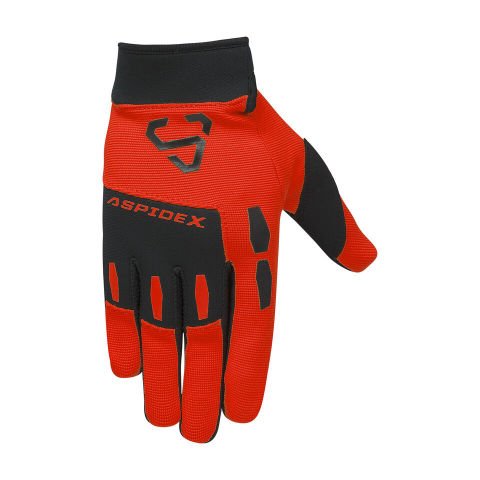 Guanti da moto invernali 503 Cross Guanti Aspidex | Rosso