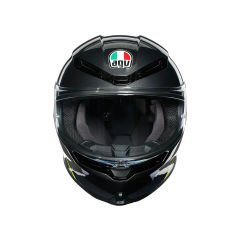 CASCO INTEGRALE AGV K-6 MULTI NERO/GIALLO MOTO DOPPIO ANELLO MOTO GP OFFERTA