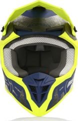 Casco Da Moto Cross Acerbis Linear | Giallo  - Blu