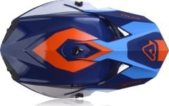 Casco Da Moto Cross Acerbis Linear | BIANCO- AZZURRO