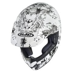 CASCO DA MOTO CROSS HJC CL XYII CREEPER MC10SF