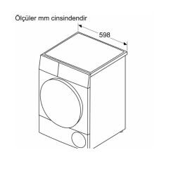 Bosch WQG241A0TR 9 kg Çamaşır Kurutma Makinesi