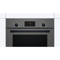 Bosch HBF512BH1T Antrasit Gri 66 lt Ankastre Fırın