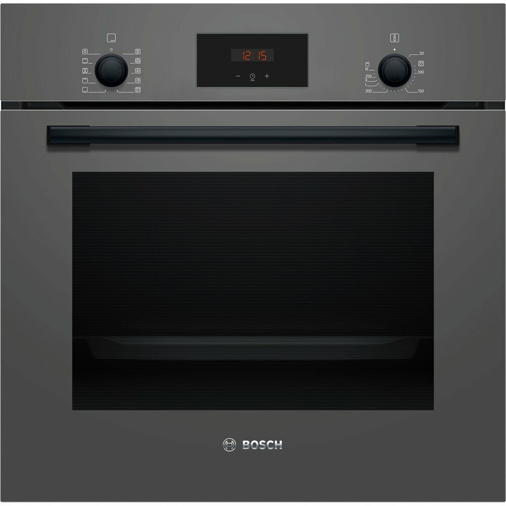 Bosch HBF512BH1T Antrasit Gri 66 lt Ankastre Fırın