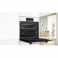 Bosch HBJ559EW6T Beyaz Ankastre Fırın