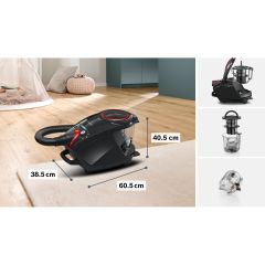 Bosch Serie 8 BGS7POW2 800 W Toz Torbasız Elektrikli Süpürge